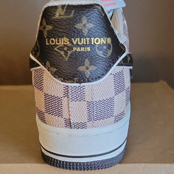 NK Air Force 1 Brown Athletic Shoes - Picture 8 of 13